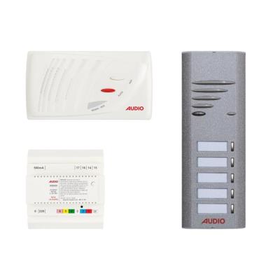 Audio 5 Daire Diafon Sistemi  Kapıcısız Bina Konuşma Sistemleri