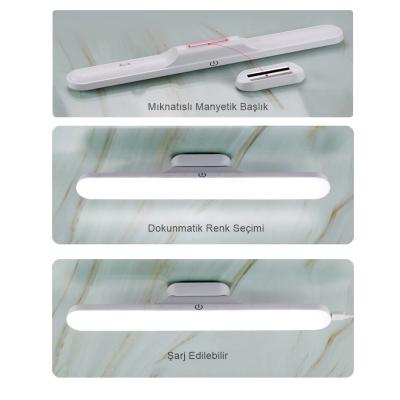 Cata Martı Mıknatıslı Kabin Makyaj Tıraş Led Işık USB Şarjlı Kablosuz Led Lamba Cata CT-5249