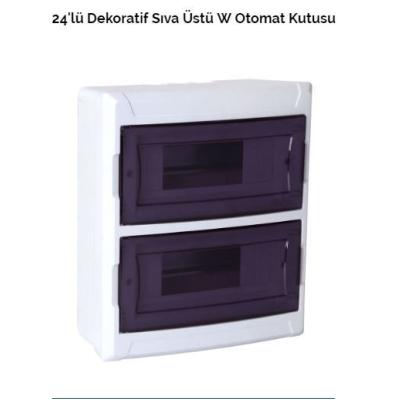 De-Pa 24'lü Sıvaüstü Sigorta Kutusu 91024