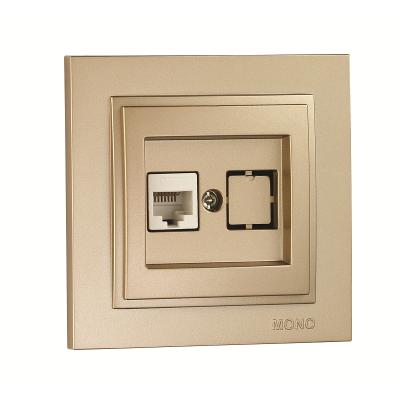 Mono Despina Titanyum Numeris Telefon Prizi  Çerçeve Dahil