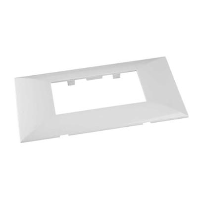 Mutlusan 100x50 Kanal İçin 2 li Çerçeve 45*45mm Priz Montaj Seti