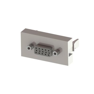 Ne-Ad 45x22,5 mm VGA Modülü Dişi Giriş Çıkışlı 2060