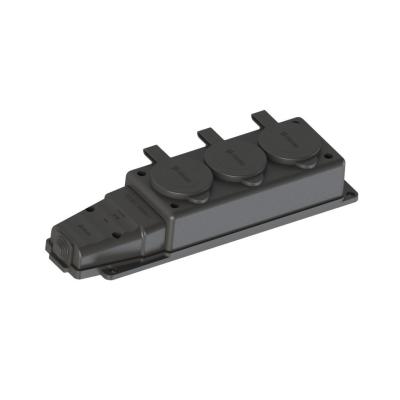 Ne-Ad Kauçuk Üçlü Grup Priz 1x16A 4103