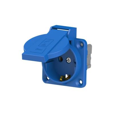 Ne-Ad Pano Tipi Kapaklı Topraklı Priz 1x16 Amper 2001