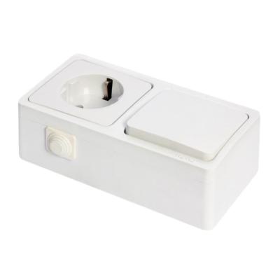 Ne-Ad Sıva Üstü Vavien+Topraklı Priz