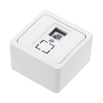 Ne-Ad Sıvaüstü Data Prizi Tekli Cat5 Soketli 95-21-D1