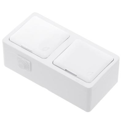 Ne-Ad Sıvaüstü İkili Kapaklı Topraklı Priz 95-09-09