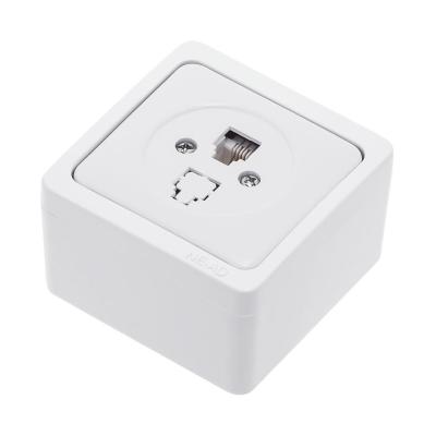 Ne-Ad Sıvaüstü Telefon Prizi Numeris Tekli 95-11-1