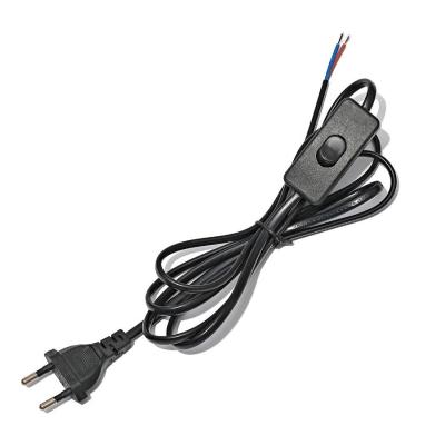 Örgün 2 Metre Fişli Arapuarlı Hazır Kablo Siyah