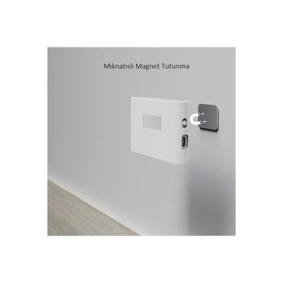 Sensörlü Led Aplik Mıknatıslı Şarjlı İki Yönlü Hero Led Beril Koridor Merdiven Aydınlatma