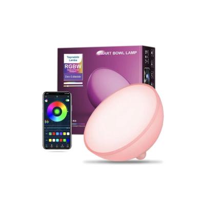 Smart Küre Taşınabilir Ambiyans Işığı Hero Led Bluetooth Bowl Led Lamba Dimmerli Ortam Aydınlatma