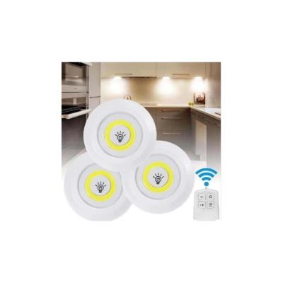 Uzaktan Kumandalı 3’lü Set Hero Led Kabin Led Mutfak Tezgah Banyo Dolap Aydınlatma Gece Lambası