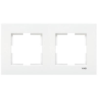 Viko Karre Beyaz 2 Li Çerçeve 