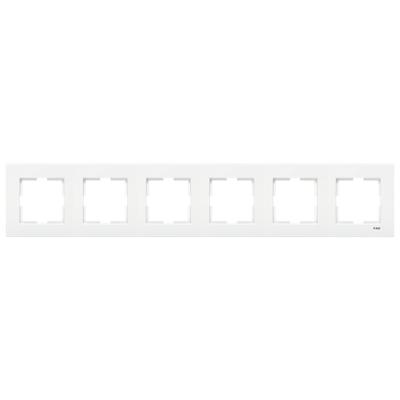 Viko Karre Beyaz 6'lı Çerçeve 