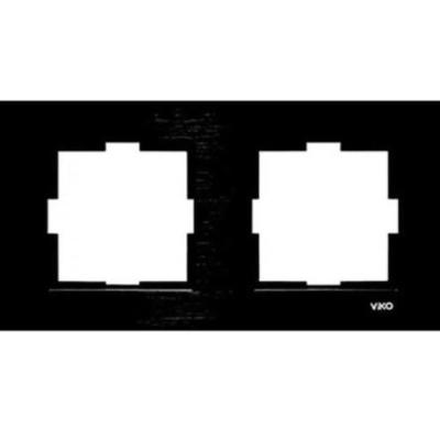 Viko-Novella Siyah 2-li Yatay Çerçeve-92190652