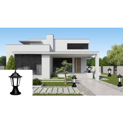 Zita Klas Set Üstü 42 cm Bahçe Aydınlatma E-27 Duylu Dış Mekan Aplik Set Üstü Bahçe Yol Lambası 1 Adet