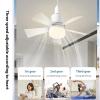 62 Watt 3 Farklı Renk Modlu Dimlenebilir Cata Lodos Kumandalı Fan Led Ampul