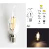 Cata 4 Watt CT-4062 Ledli Rustik Ampul Kıvrık Uç 