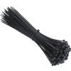 Çetsan 4,8x200 Siyah 20cm Kablo Bağı Plastik Cırt Kelepçe Toplayıcı-100 Adet