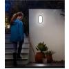 Horoz Aydos 15W Oval Siyah Led Nem Su Geçirmez Banyo Bahçe Modern Tavan Lambası Beyaz Işık 