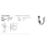 Metal Ampul Tutucu T5 Floresan Ampuller İçin Çetsan