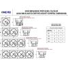 Ne-Ad 45x45 mm 2'li Ups Kanal Prizi 2007-2