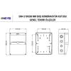 Ne-Ad Boş Kombinasyon Kutusu 210x280 mm.