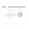 Ne-Ad Kauçuk Trifaze Fiş 3*25 Amper 4005