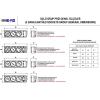 Ne-Ad Üçlü Grup Priz 2 Metre Kablolu 3014-2