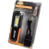 Şarjlı Led El Lambası Mıknatıslı Tamirci Feneri 3 Watt Kancalı 3 Fonksiyonlu Oto Tamirci Kamp Outdoor 240 Lümen USB Kablo ve Adaptör Dahil