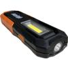 Şarjlı Led El Lambası Mıknatıslı Tamirci Feneri 3 Watt Kancalı 3 Fonksiyonlu Oto Tamirci Kamp Outdoor 240 Lümen USB Kablo ve Adaptör Dahil
